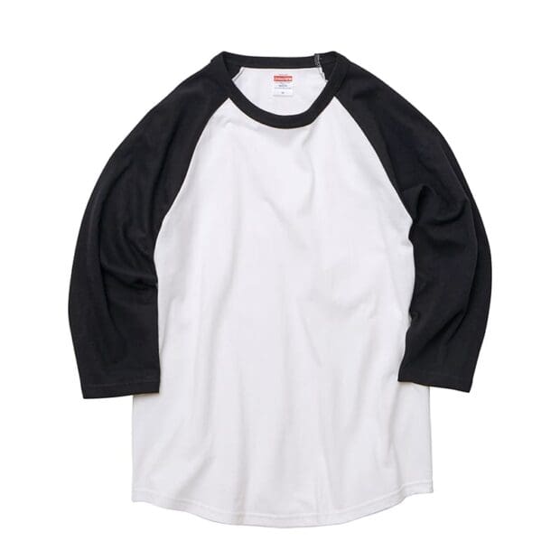 United Athle ユナイテッドアスレ 5045-01 5.6オンス ラグラン 3/4スリーブ Tシャツ