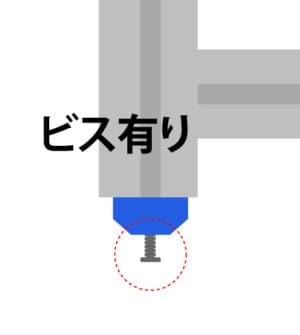 ツノビス有り