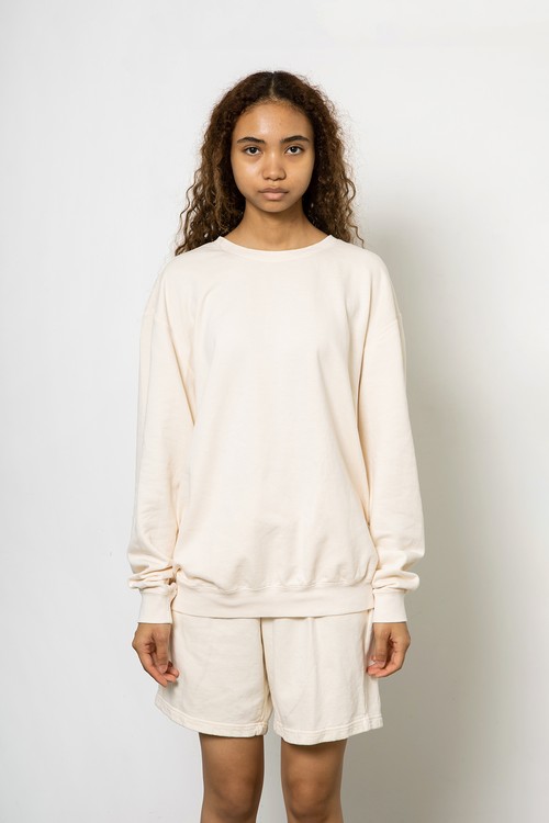 cc1466 Garment Dyed 6.4 oz Lightweight Crewneck Sweatshirt - 画像 (3)