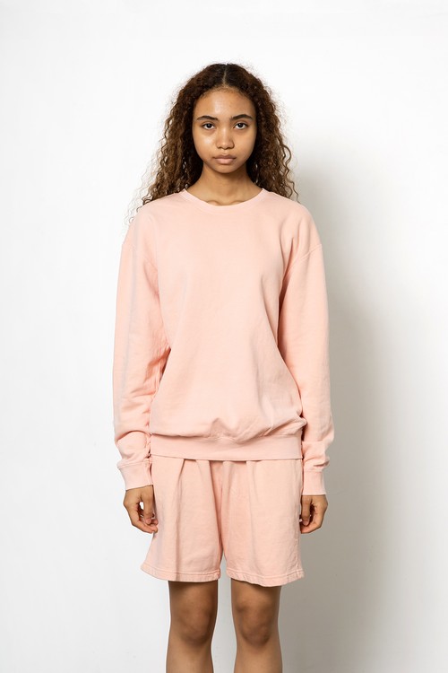 cc1466 Garment Dyed 6.4 oz Lightweight Crewneck Sweatshirt - 画像 (4)