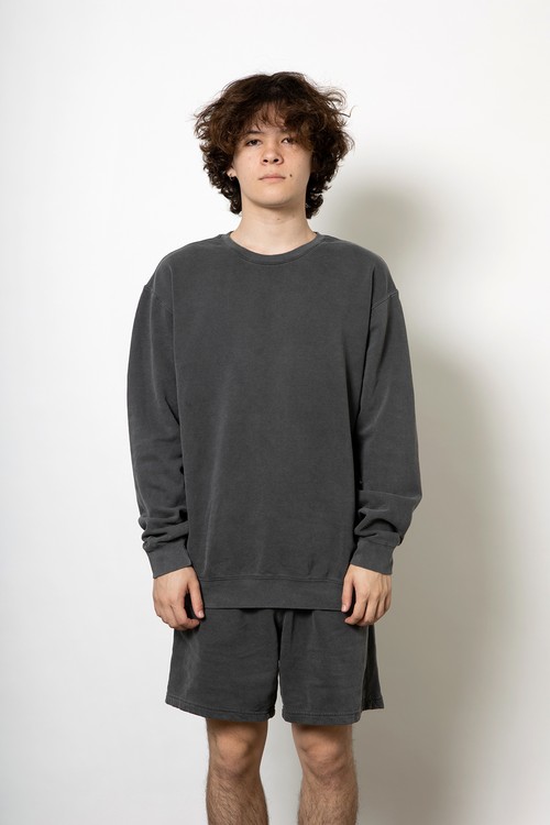 cc1466 Garment Dyed 6.4 oz Lightweight Crewneck Sweatshirt - 画像 (6)
