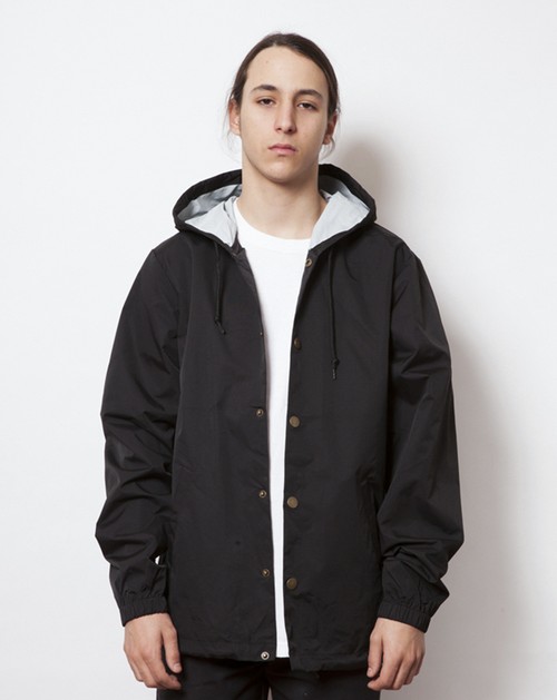 COACH ナイロンジャケット exp95nb Water Resistant Hooded Windbreaker Coaches Jacket | シルク