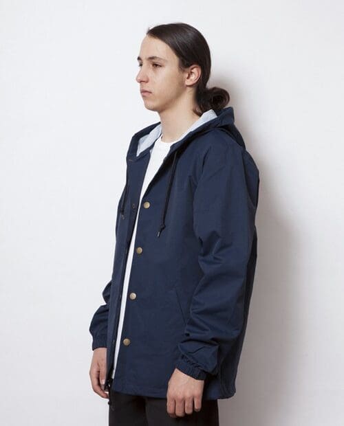 exp95nb Water Resistant Hooded Windbreaker Coaches Jacket INDEPENDENT