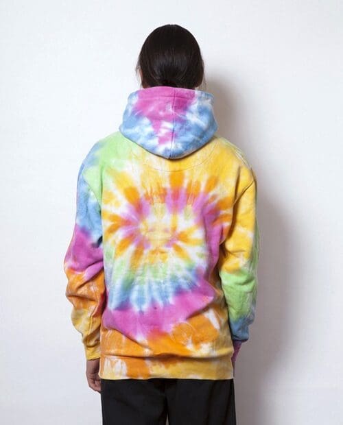 td8777 Rainbow & Spider Hoodie COLORTONE
