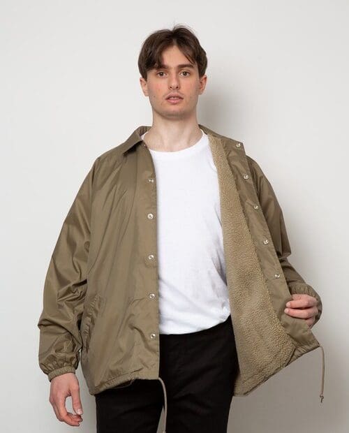 wb103ms Sherpa Lined Coaches Jacket Modern Fit BEIMAR