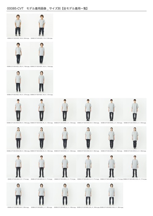 00085-CVT 5.6オンス ヘビーウェイトTシャツ - 画像 (178)