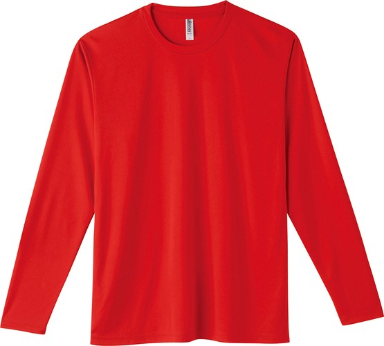 00352-AIL 3.5オンス インターロック ドライ長袖Tシャツ - 画像 (4)