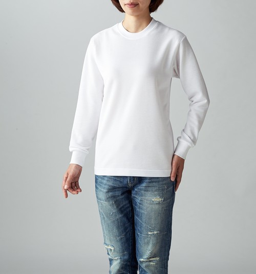 HNC-204 ハニカム 長袖Tシャツ(リブ有り) - 画像 (7)
