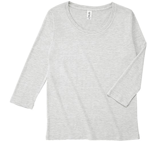 TBL-117 トライブレンド 3/4スリーブTシャツ(レディース) - 画像 (3)