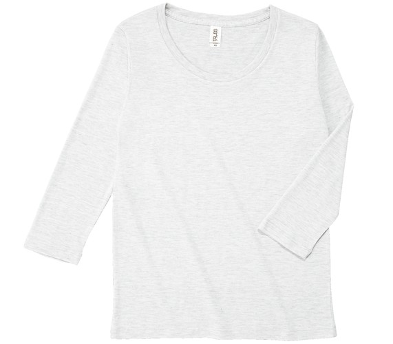 TBL-117 トライブレンド 3/4スリーブTシャツ(レディース) - 画像 (8)