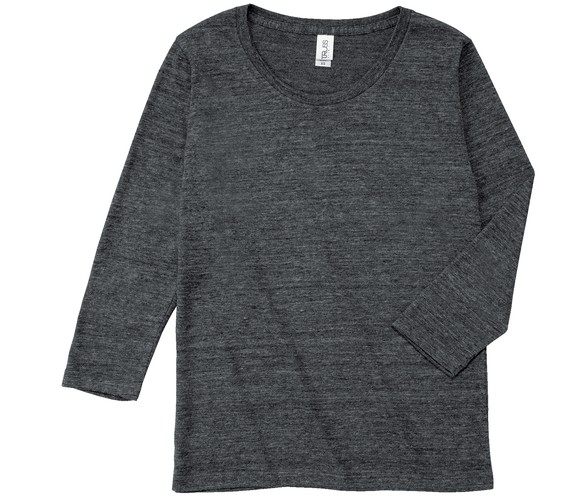 TBL-117 トライブレンド 3/4スリーブTシャツ(レディース) - 画像 (9)