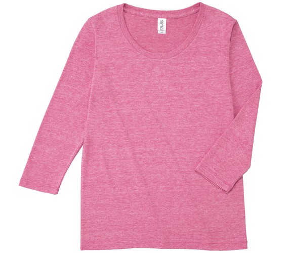TBL-117 トライブレンド 3/4スリーブTシャツ(レディース) - 画像 (10)