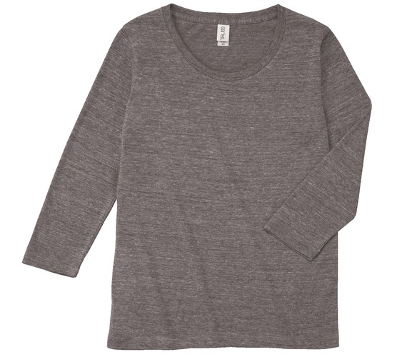 TBL-117 トライブレンド 3/4スリーブTシャツ(レディース) - 画像 (12)