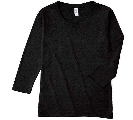 TBL-117 トライブレンド 3/4スリーブTシャツ(レディース) - 画像 (14)