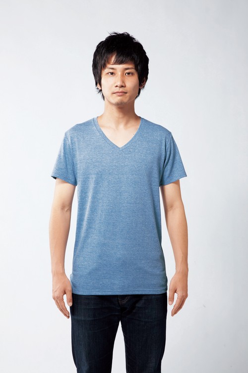 TBV-129 トライブレンド VネックTシャツ - 画像 (12)