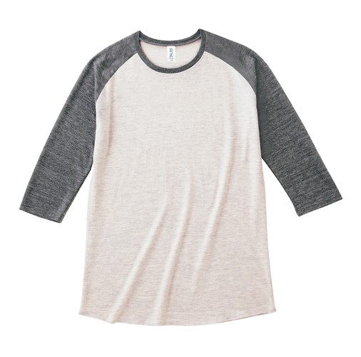 TQS-122 トライブレンド ラグラン 7分袖Tシャツ - 画像 (5)