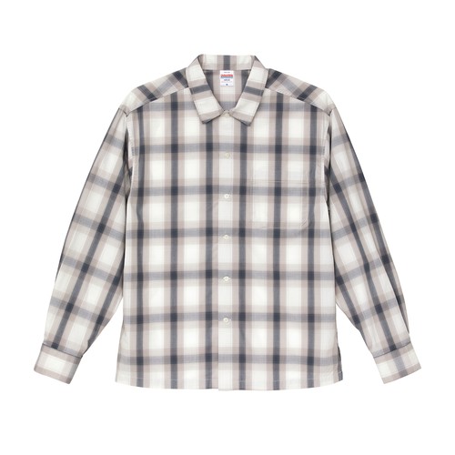 1694-01 コットン ロングスリーブ シャツ United Athle - 画像 (2)
