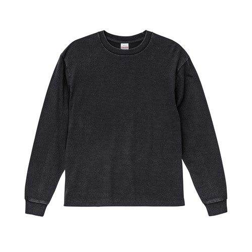 4231-01 6.2オンス オープンエンド フェードウォッシュ ロングスリーブ Tシャツ(2.1インチリブ) United Athle - 画像 (4)