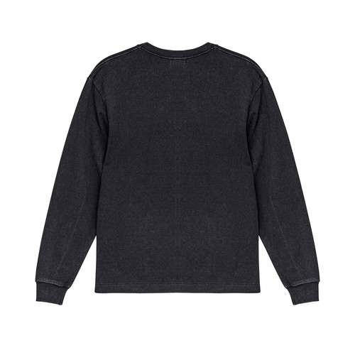 4231-01 6.2オンス オープンエンド フェードウォッシュ ロングスリーブ Tシャツ(2.1インチリブ) United Athle - 画像 (5)