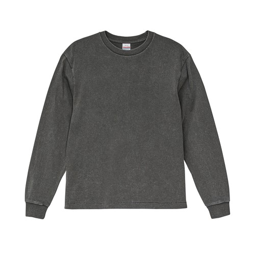 4231-01 6.2オンス オープンエンド フェードウォッシュ ロングスリーブ Tシャツ(2.1インチリブ) United Athle - 画像 (6)