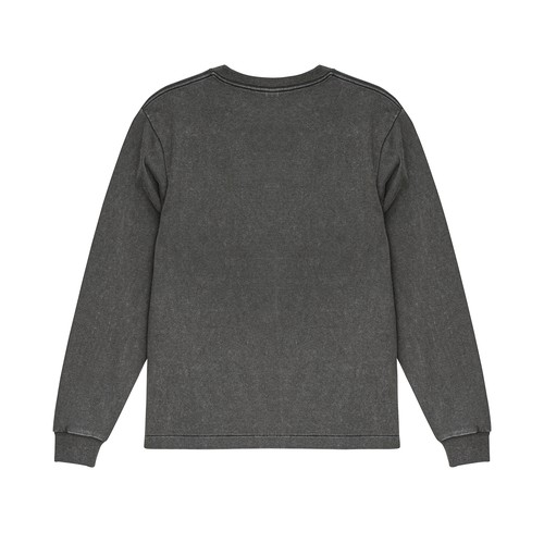 4231-01 6.2オンス オープンエンド フェードウォッシュ ロングスリーブ Tシャツ(2.1インチリブ) United Athle - 画像 (7)