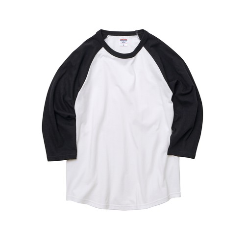 5045-01 5.6オンス ラグラン 3/4スリーブ Tシャツ