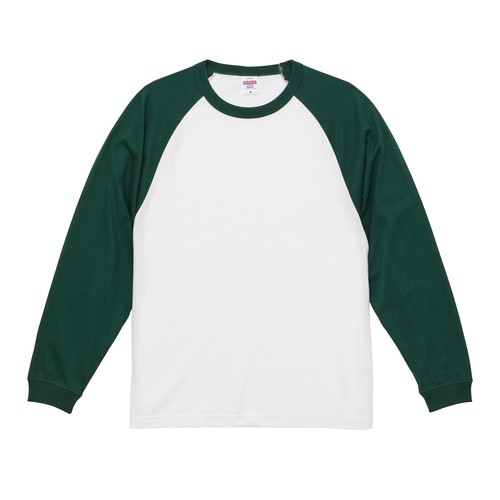 5048-01 5.6オンス ラグラン ロングスリーブ Tシャツ(1.6インチリブ) United Athle - 画像 (4)