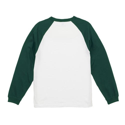 5048-01 5.6オンス ラグラン ロングスリーブ Tシャツ(1.6インチリブ) United Athle - 画像 (5)