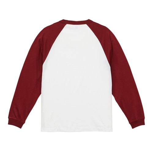 5048-01 5.6オンス ラグラン ロングスリーブ Tシャツ(1.6インチリブ) United Athle - 画像 (7)