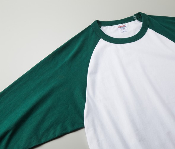 5048-01 5.6オンス ラグラン ロングスリーブ Tシャツ(1.6インチリブ) United Athle - 画像 (11)