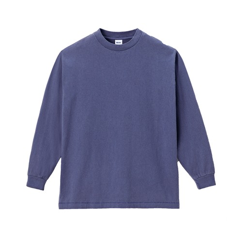 MS1171 6.5オンスピグメントダイロングスリーブTシャツ
